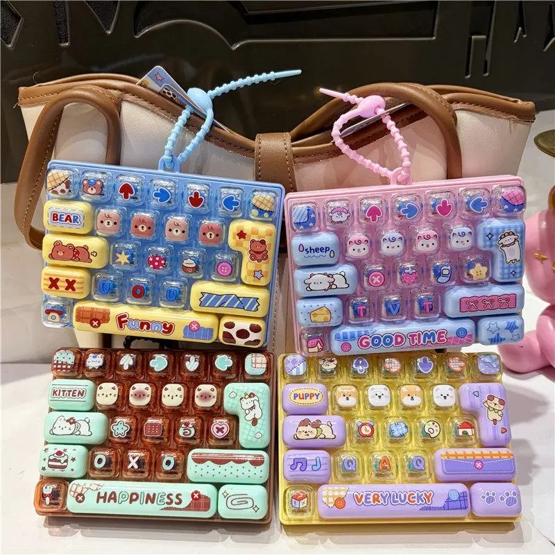 *Candy Color Keycap Keychain C - Cosplay Fire Prop ulasan dan harga
