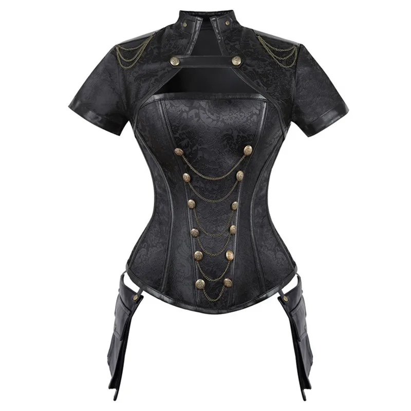 Medieval Women Overbust Corset - Boning Corset Steel ulasan dan harga