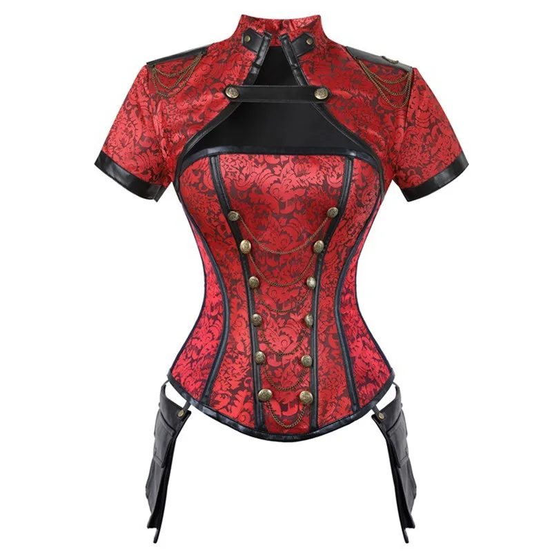 Medieval Women Overbust Corset - Boning Corset Steel ulasan dan harga