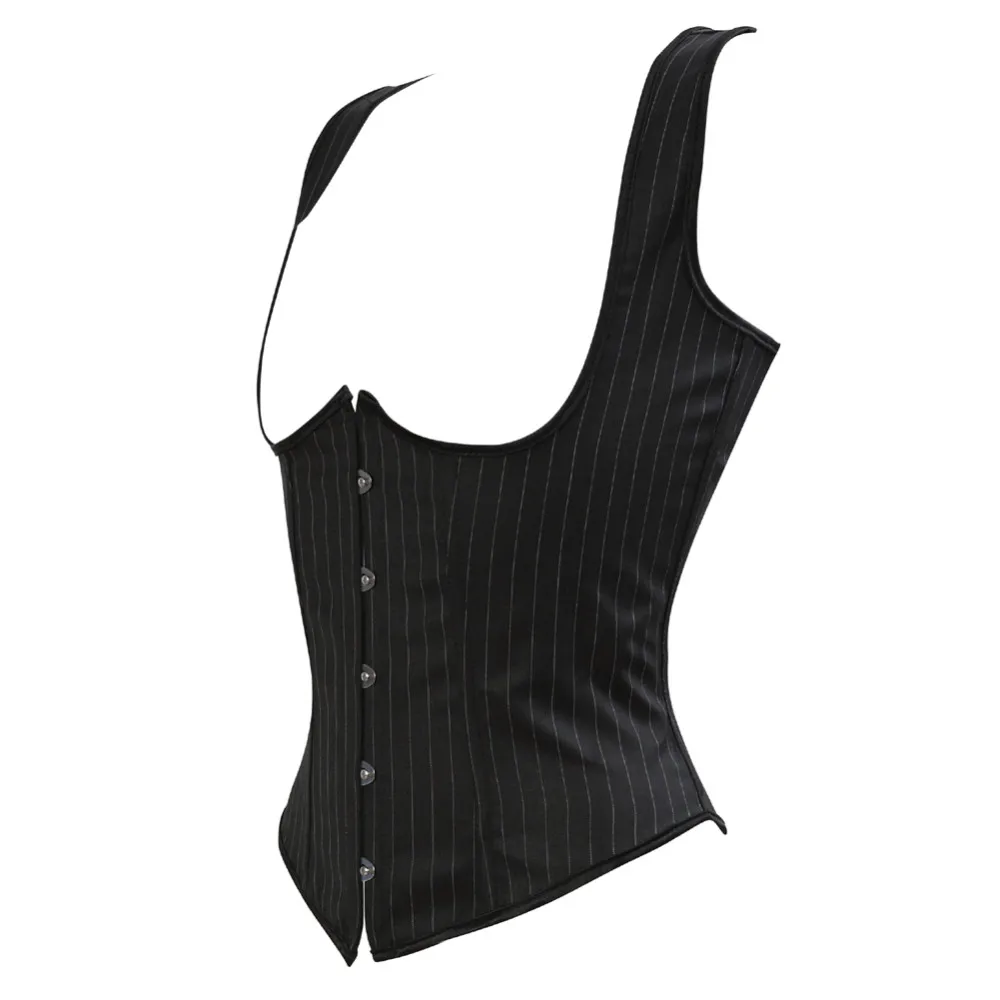 Women's Gothic Jacquard Underb - Boning Corset Steel ulasan dan harga
