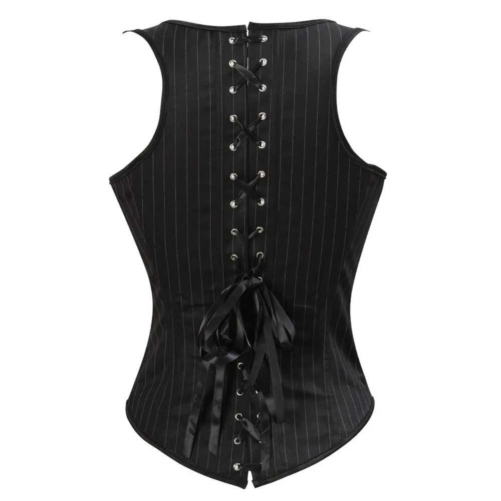 Women's Gothic Jacquard Underb - Boning Corset Steel ulasan dan harga
