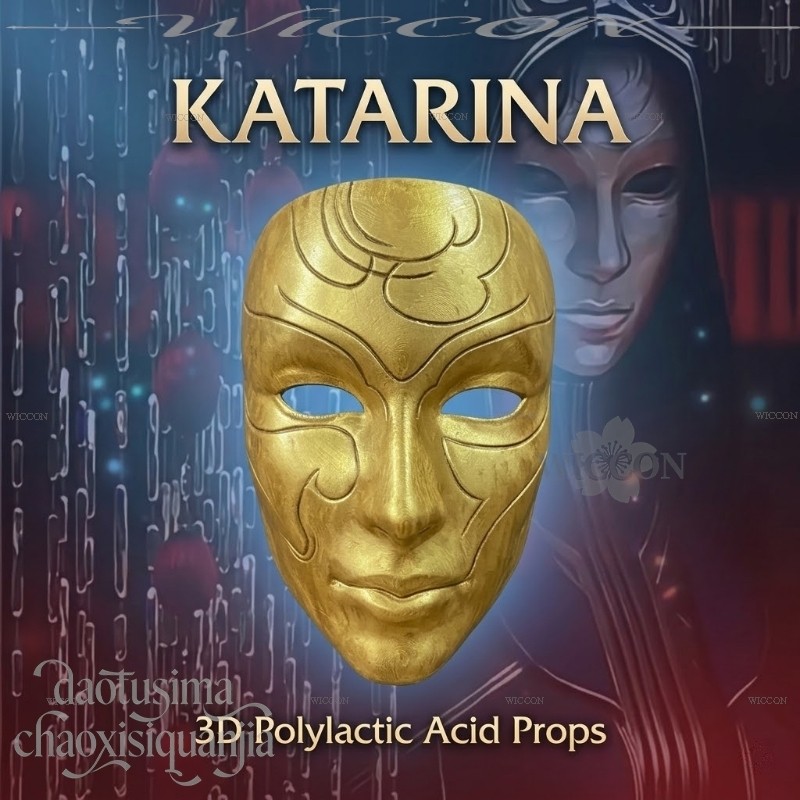 Fantasias Katarina Retro Dark  - Cosplay Prop Pattern ulasan dan harga